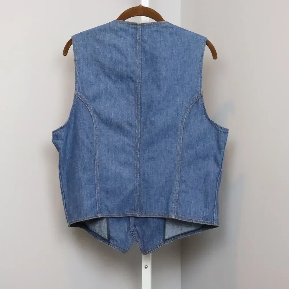 Vintage Lee Denim Vest‎ Separate-Lees Size 42R